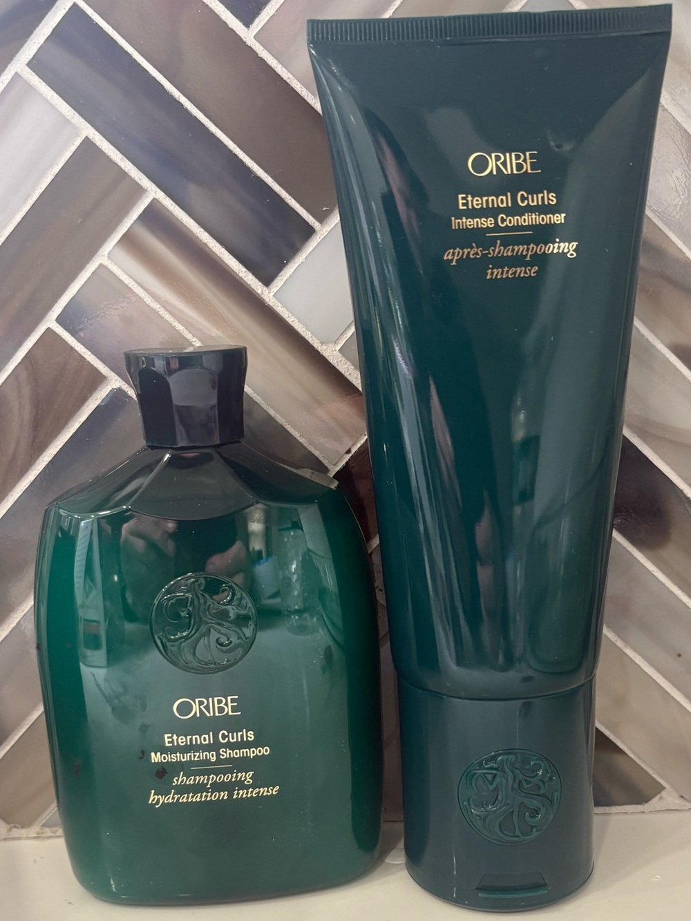 Oribe Eternal Curls Moisturizing Shampoo 8.5 oz & Intense Conditioner 6.8 oz.